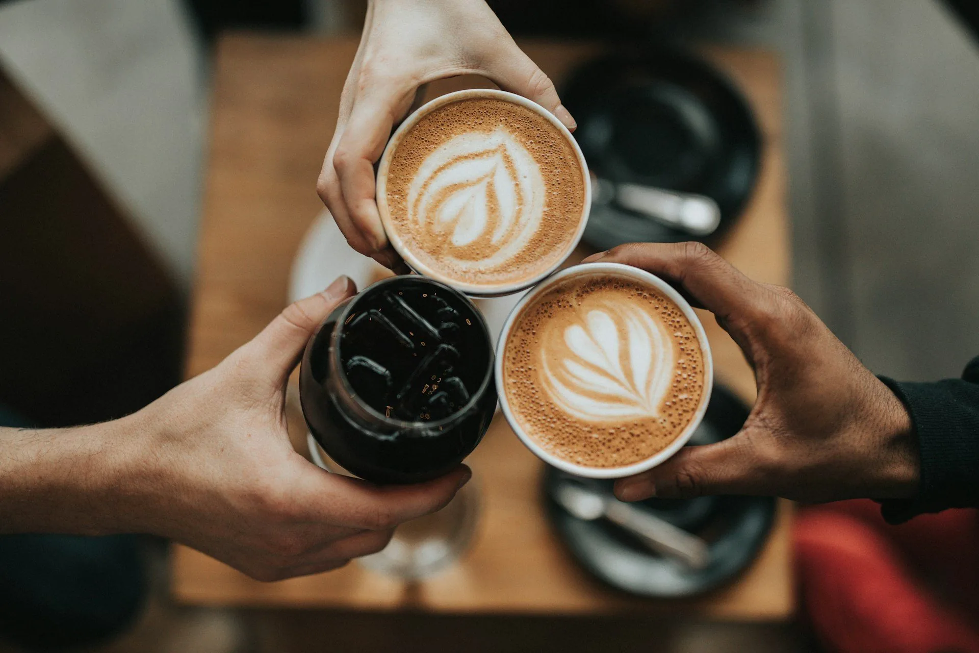 Morning coffee - quiet exhaustion